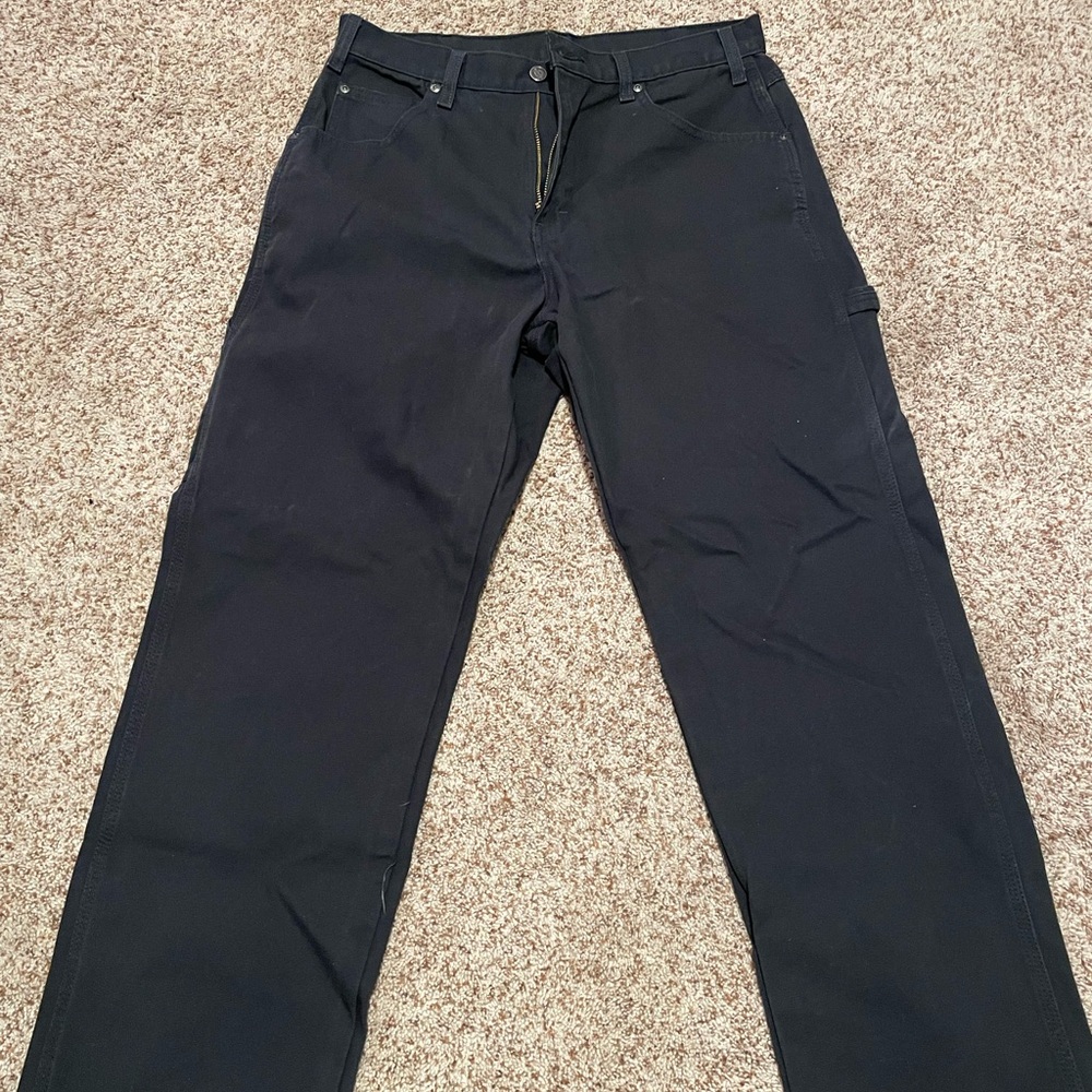 Dickies Men's Black Duck Carpenter Pants